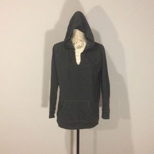 Victoria Secret Sweatshirt Hoodie--Gray and Pink